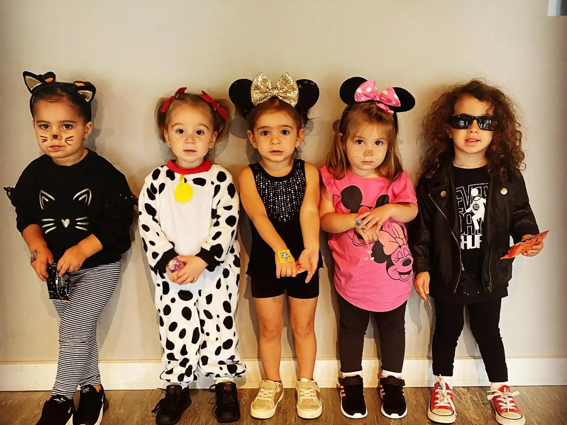 a group of children posing for a photo