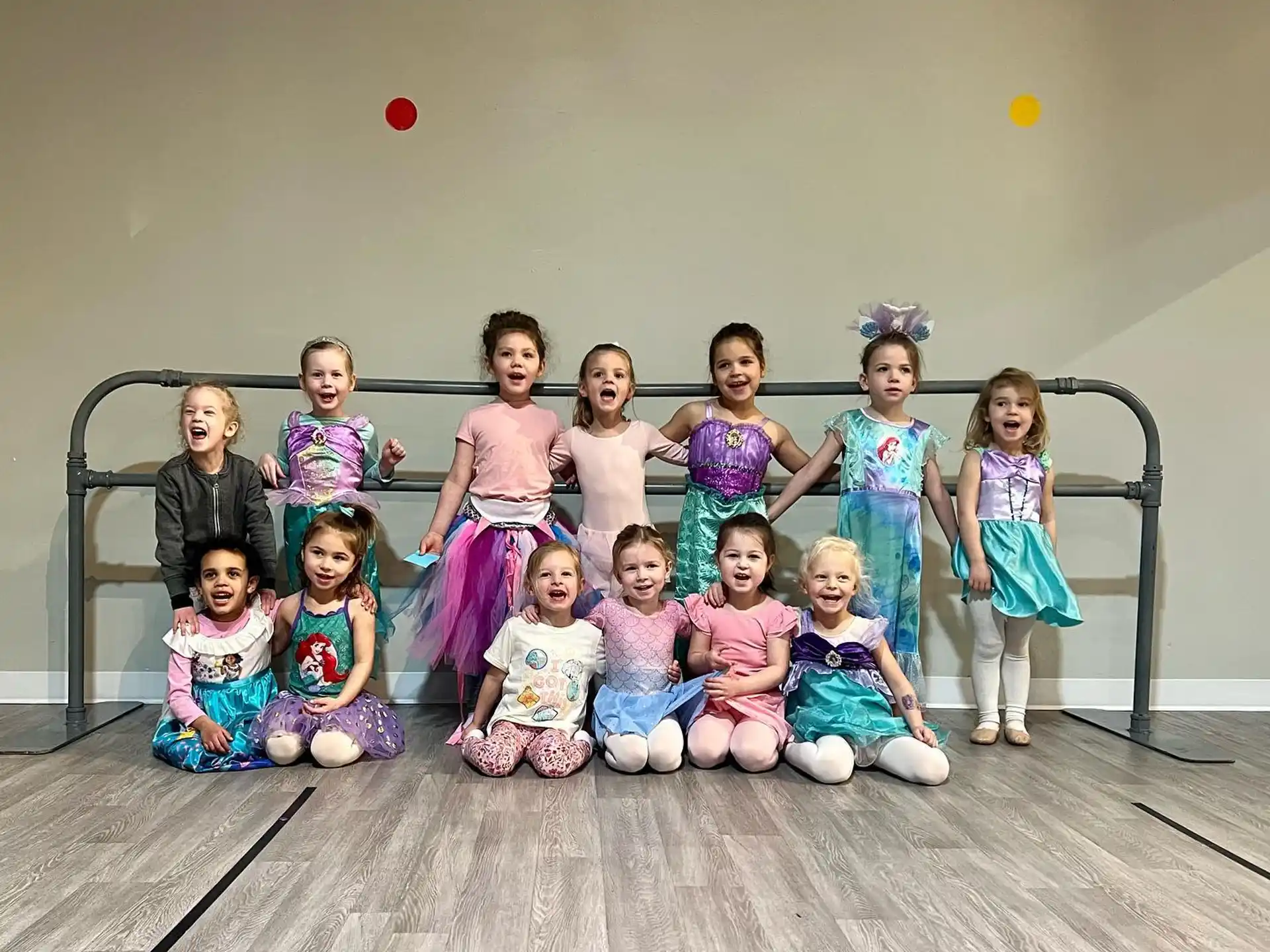 a group of children posing for a photo
