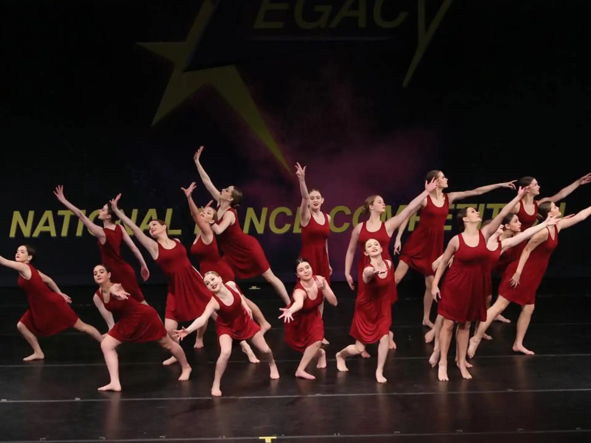 a group of women dancing