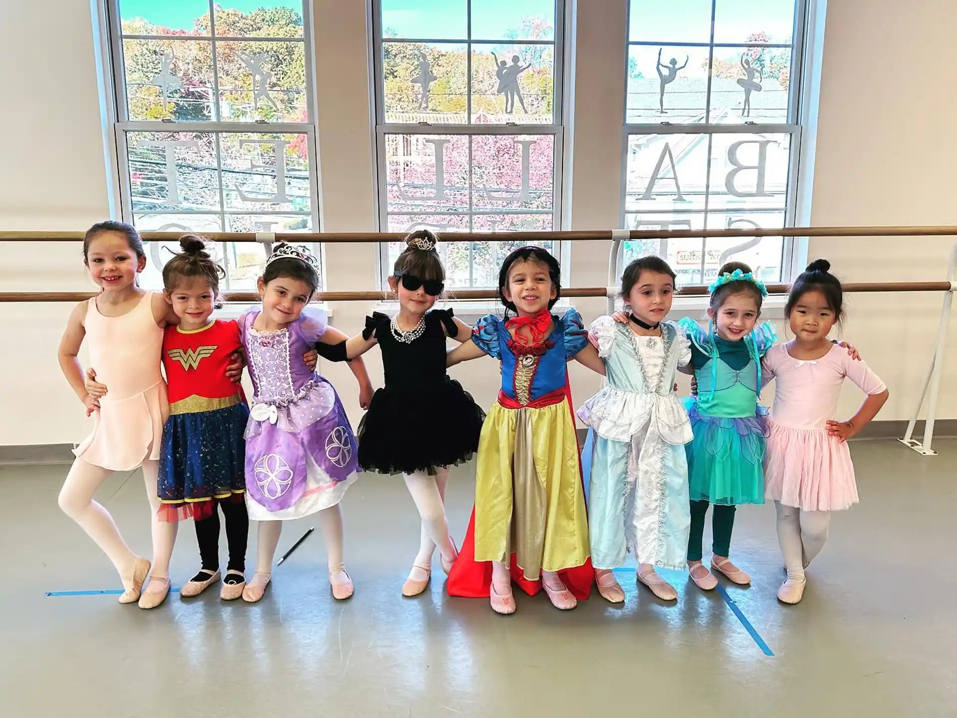 a group of children posing for a photo