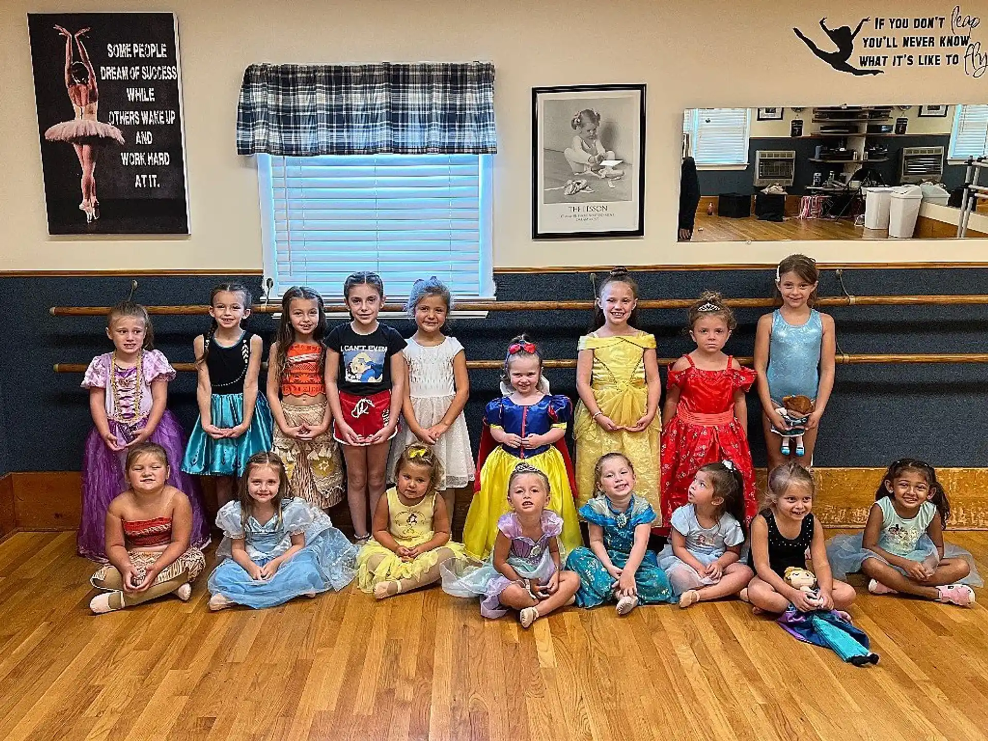 a group of children posing for a photo