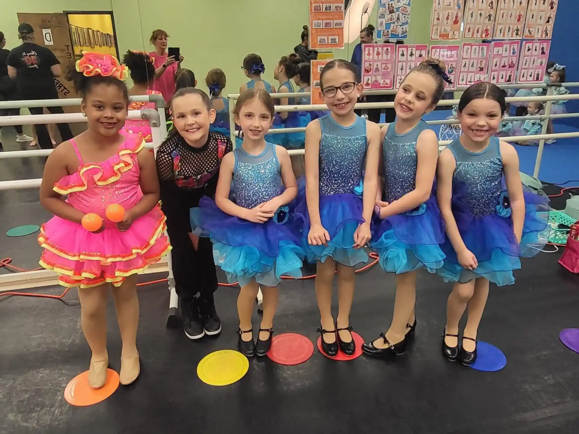 a group of children posing for a photo