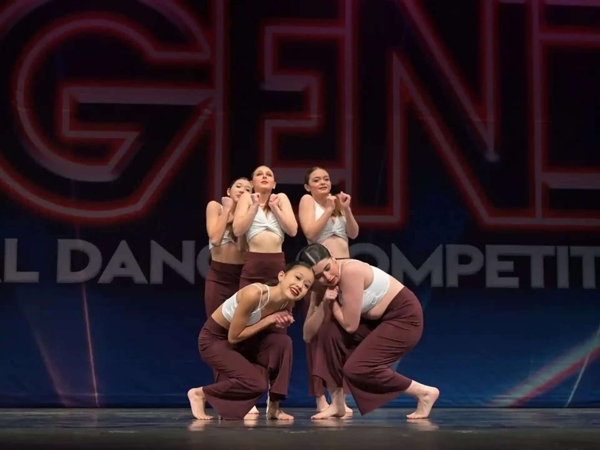 a group of people on a stage