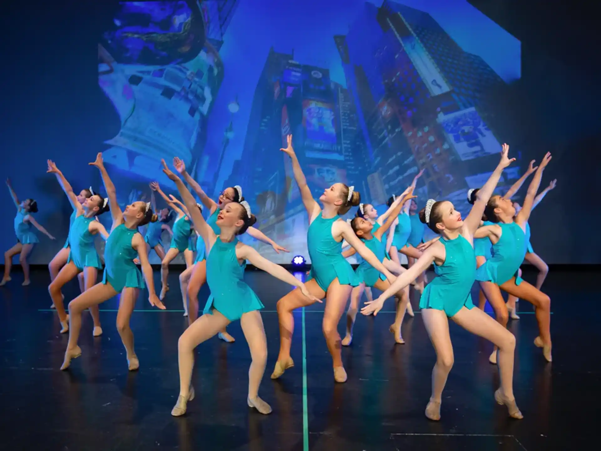 a group of women dancing