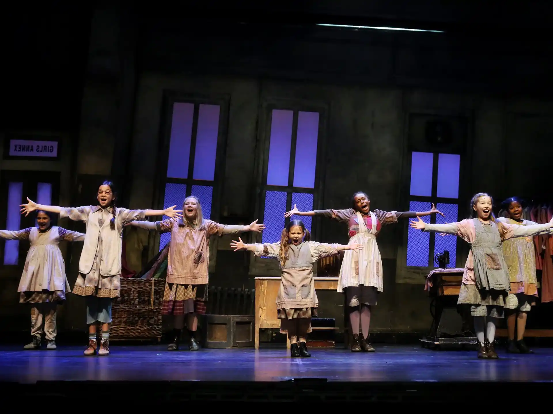 a group of people on a stage