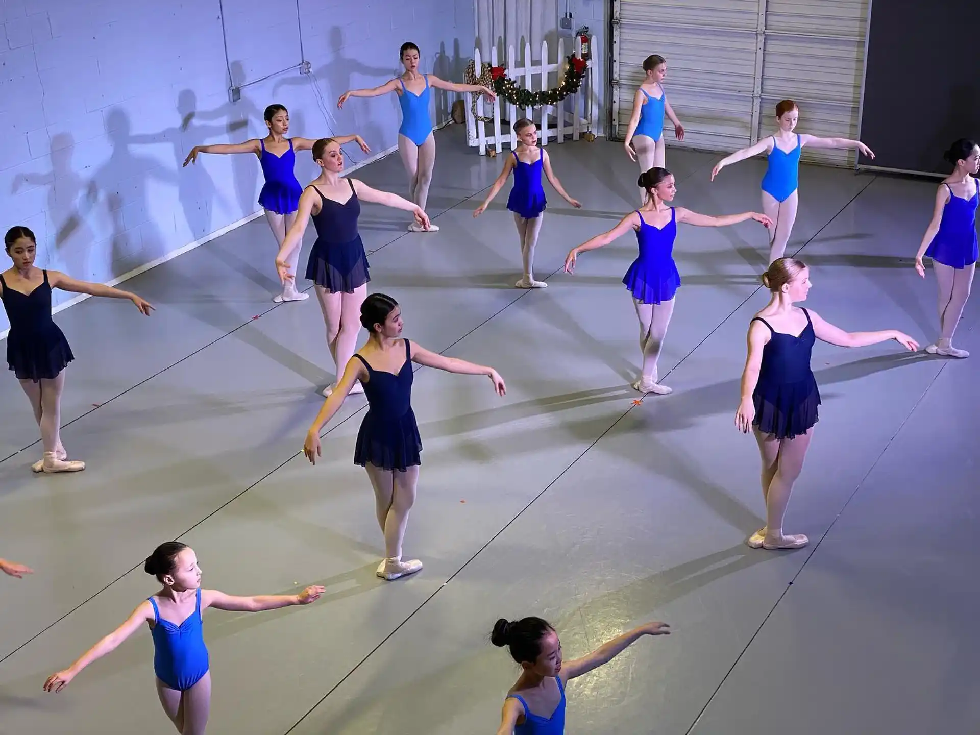 a group of women dancing
