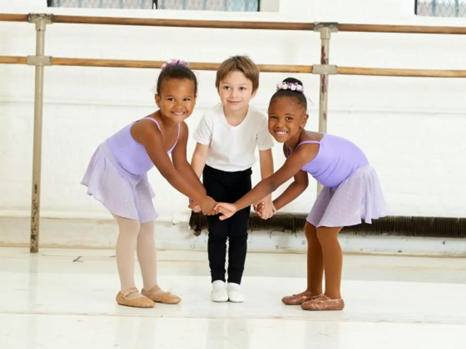 a group of children posing for a photo