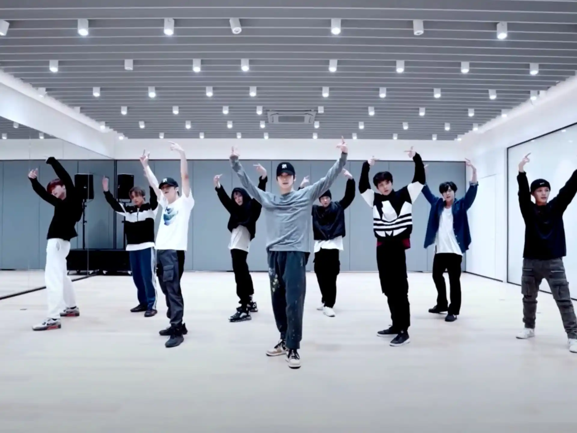 a group of people dancing