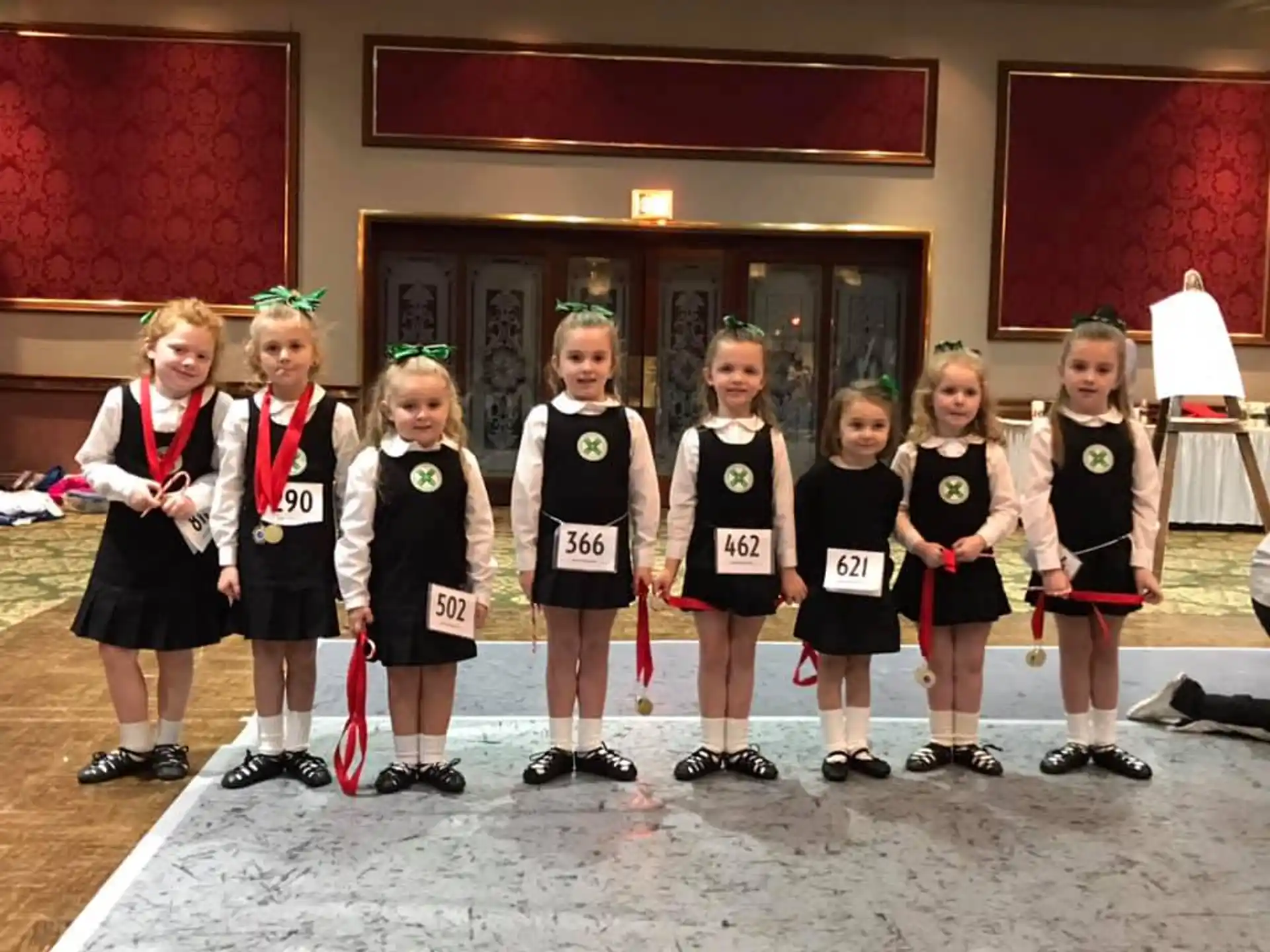 a group of girls in uniform