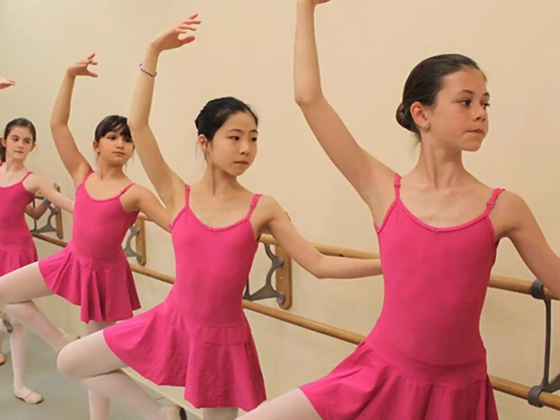 a group of women dancing