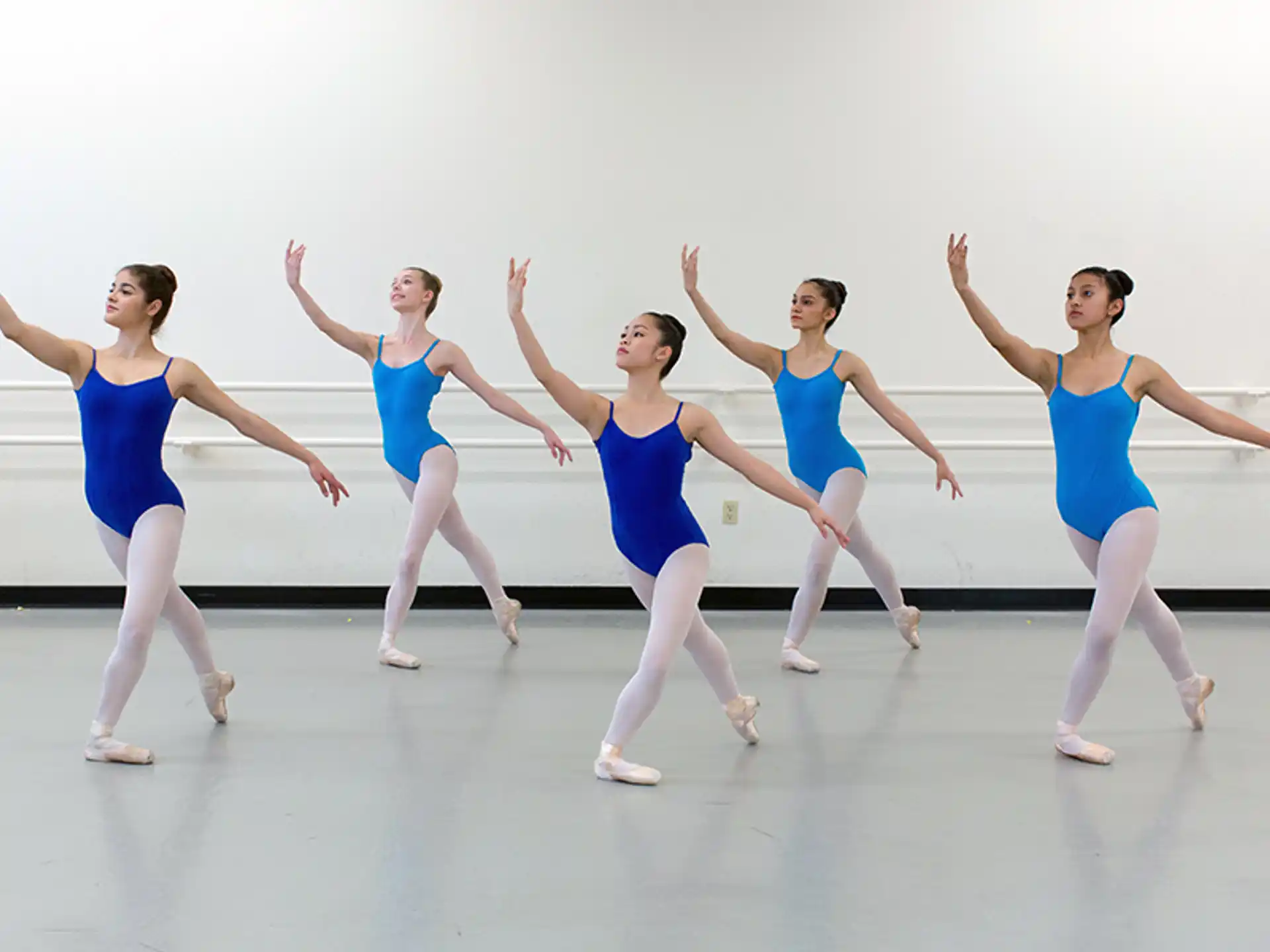 a group of women dancing