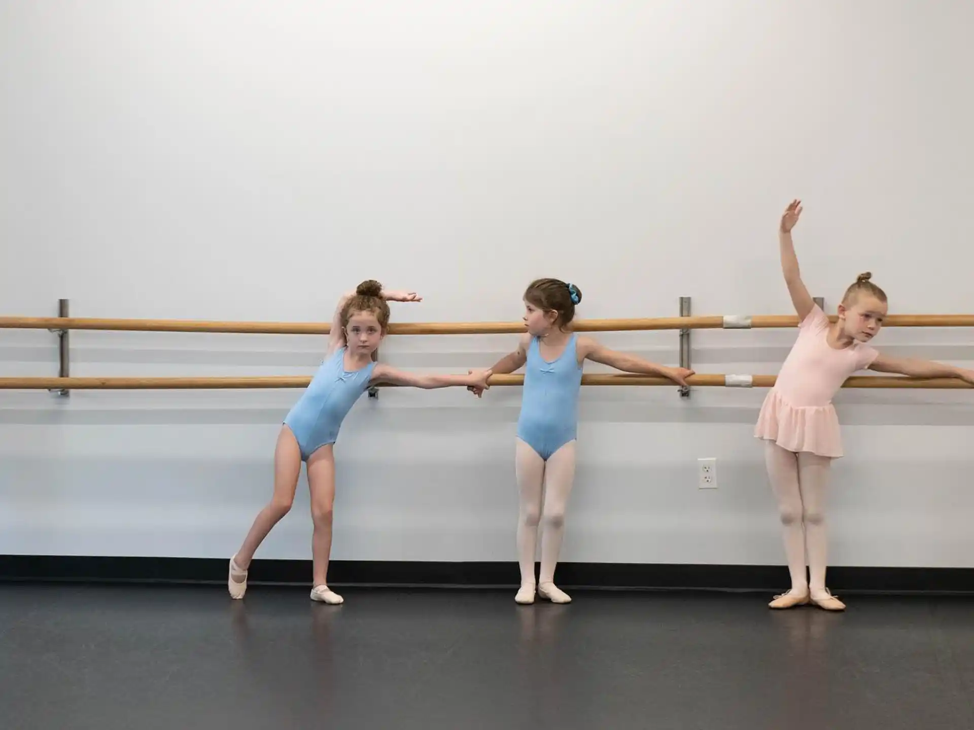 a group of girls dancing