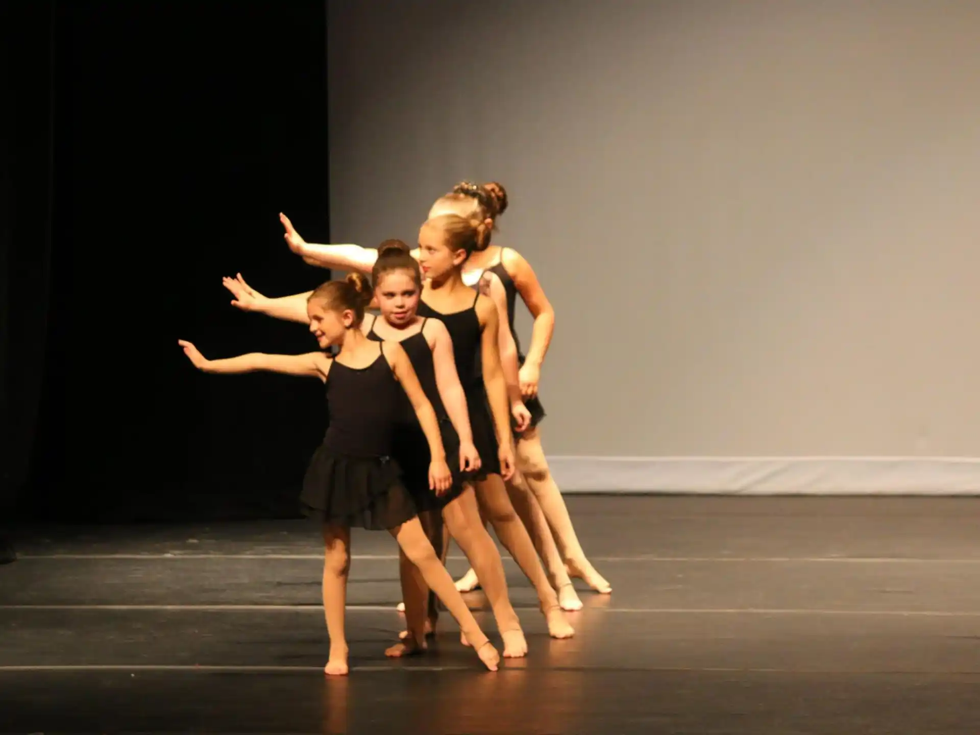a group of women dancing