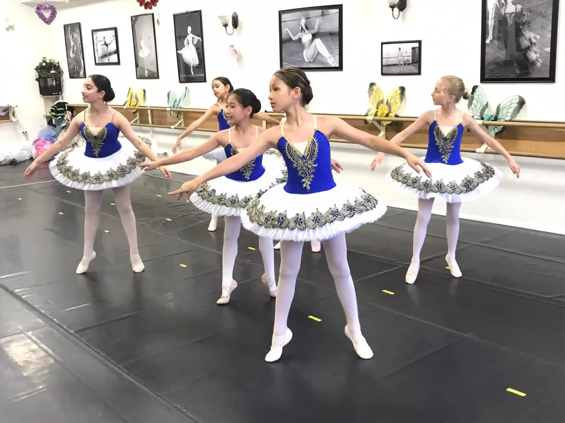 a group of women dancing