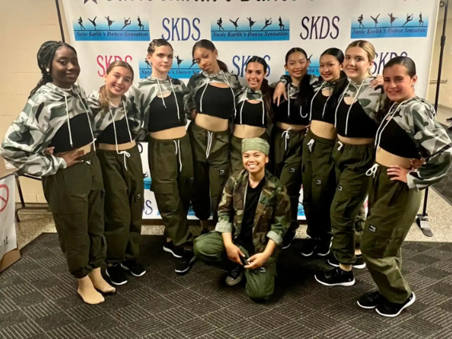 a group of people in military uniforms