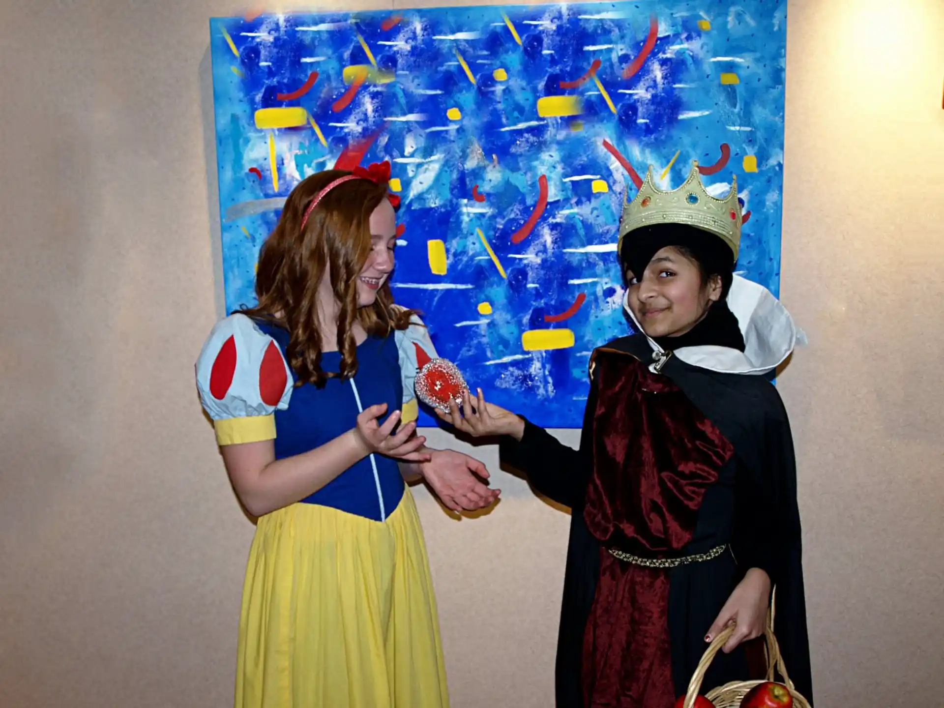 a woman and a man in clothing