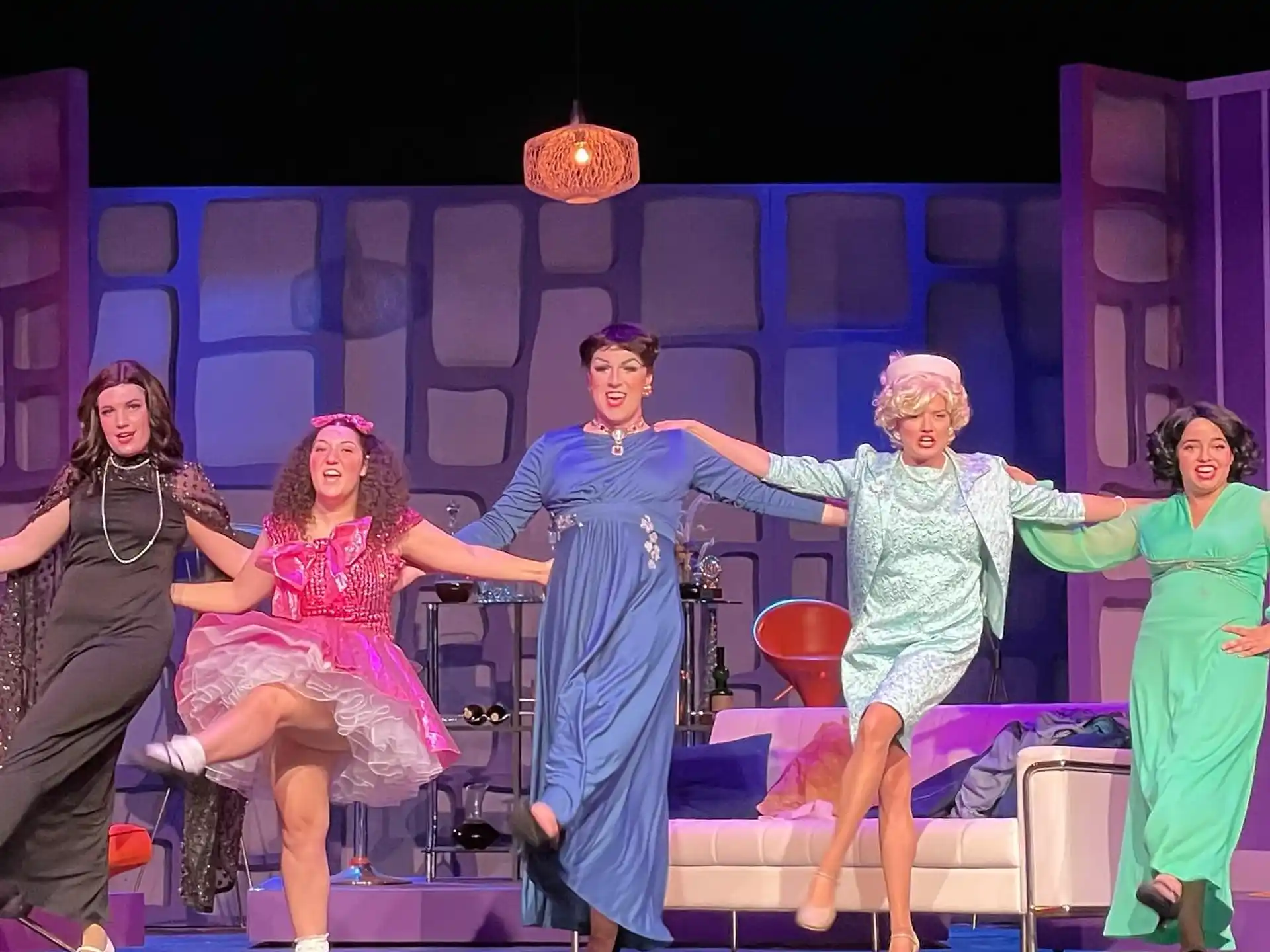 a group of people on a stage