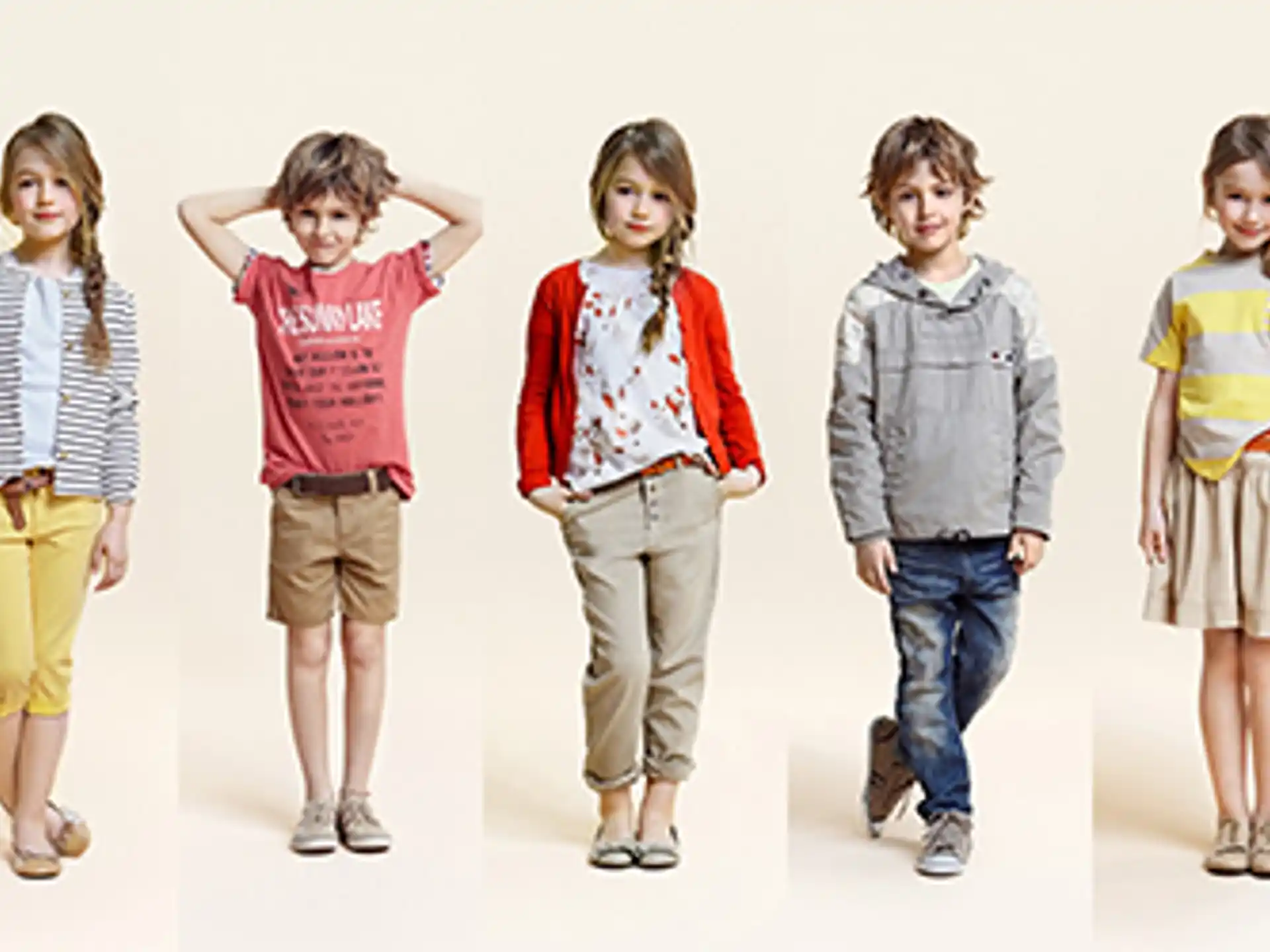 a group of children posing for a photo