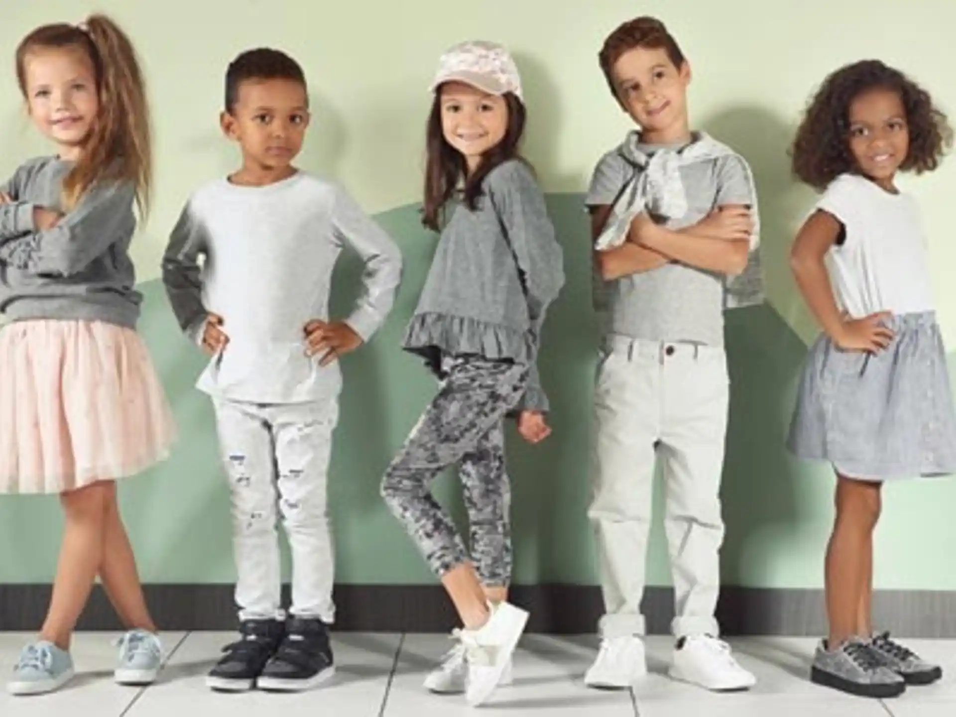 a group of children posing for a photo