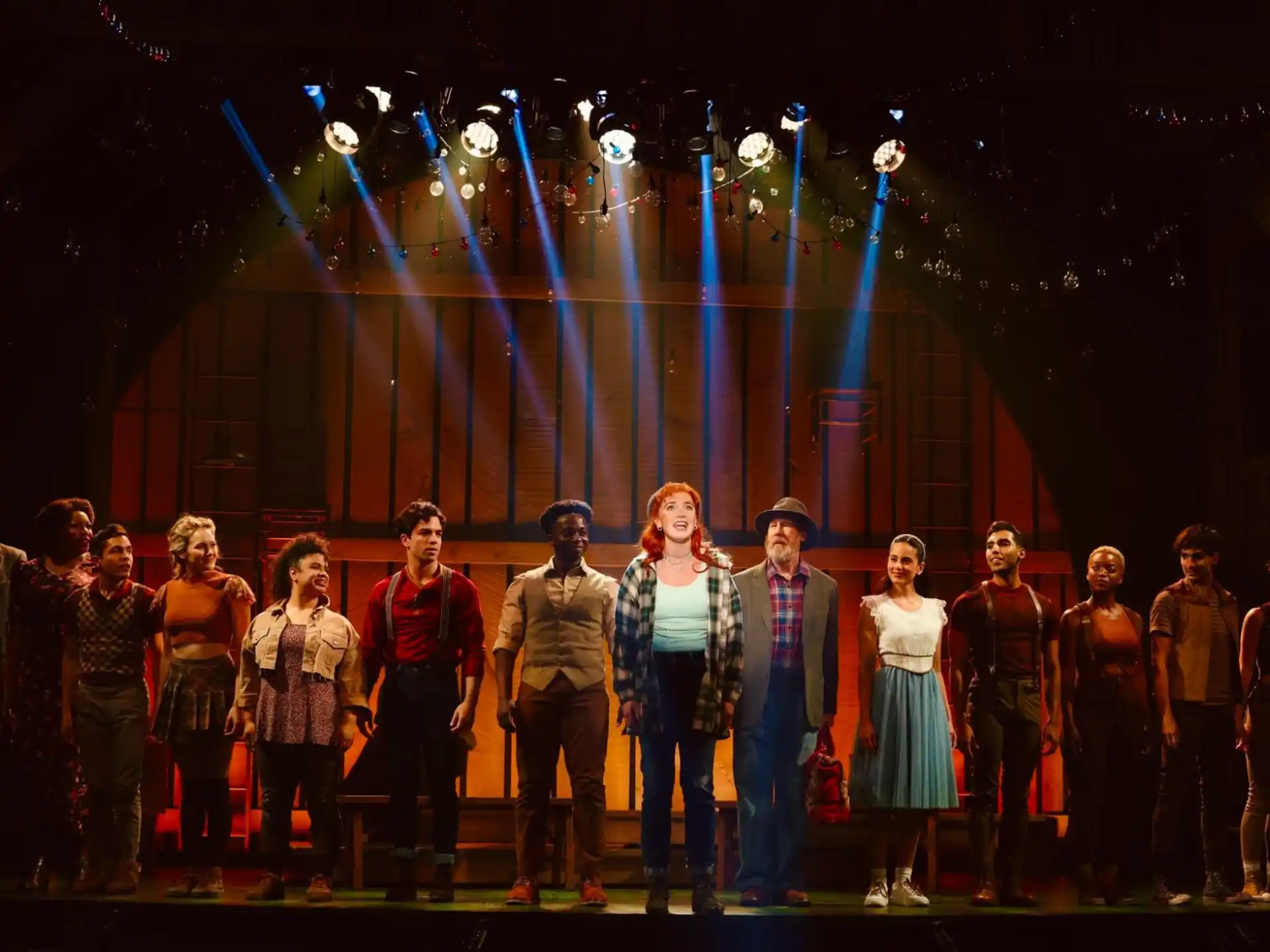 a group of people on a stage