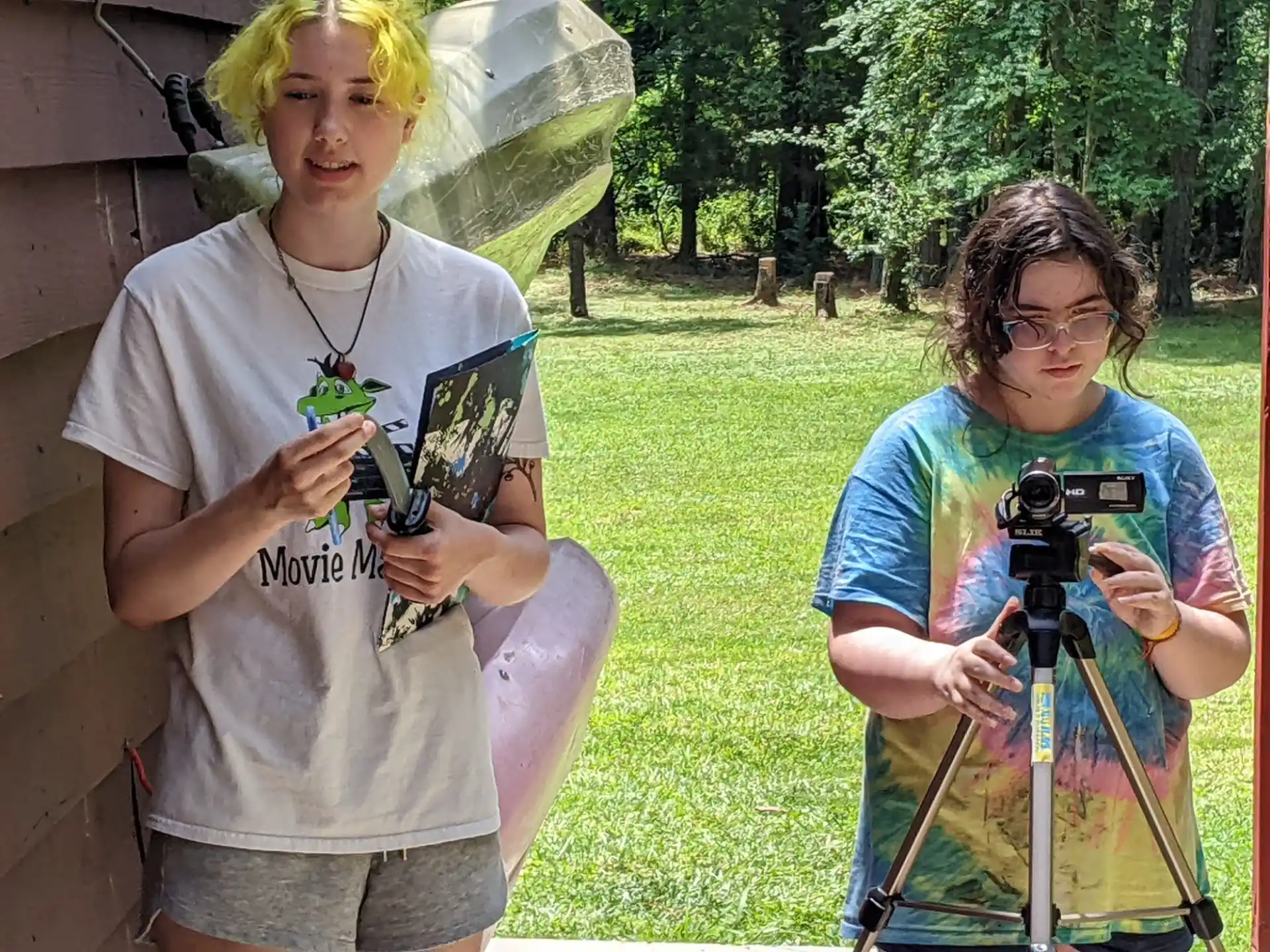 a couple of people holding guns