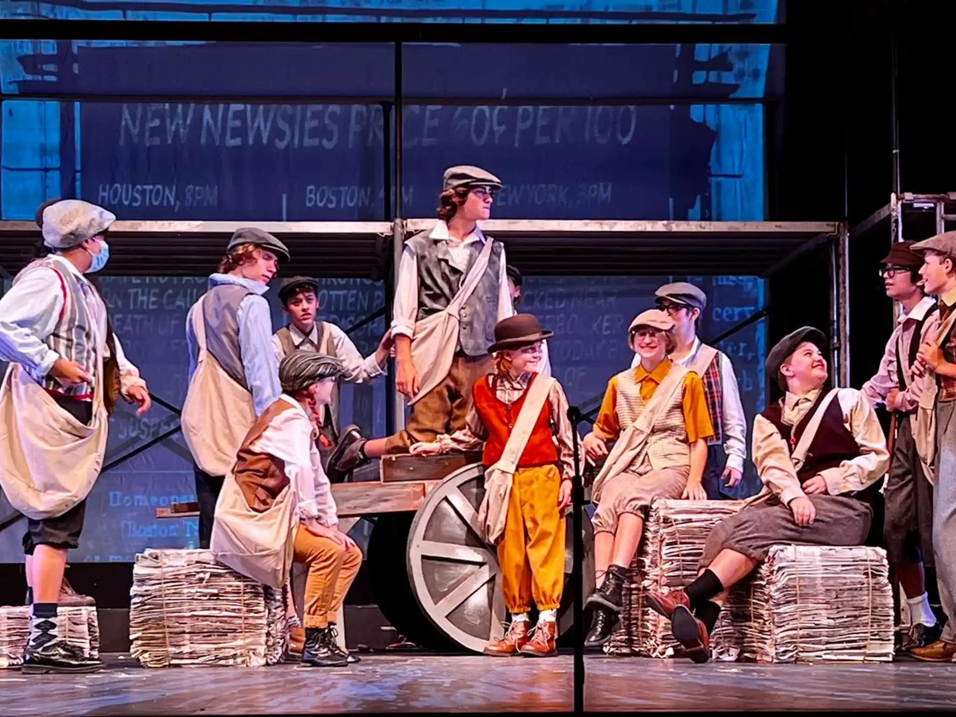 a group of people on a stage