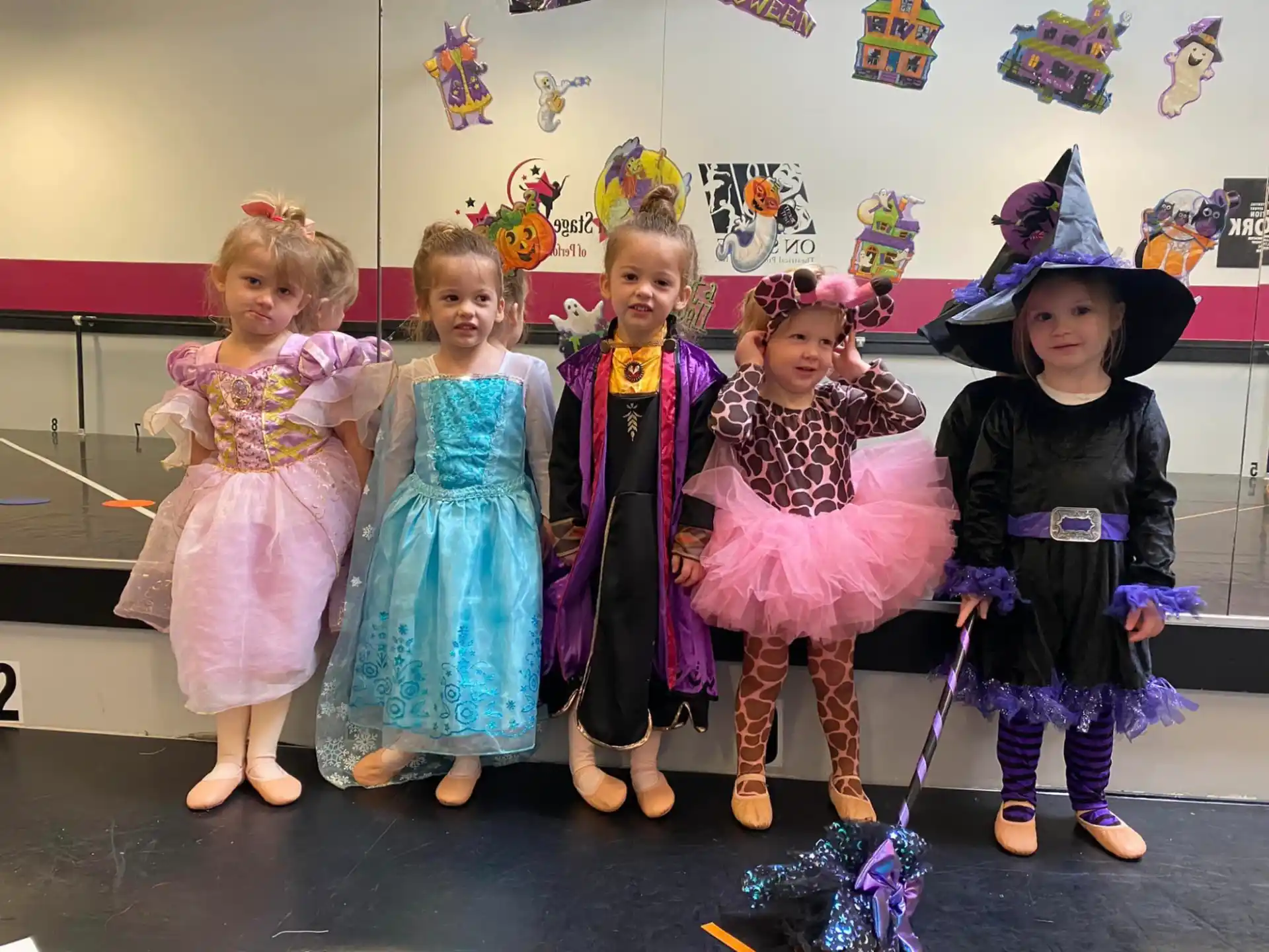 a group of children in clothing