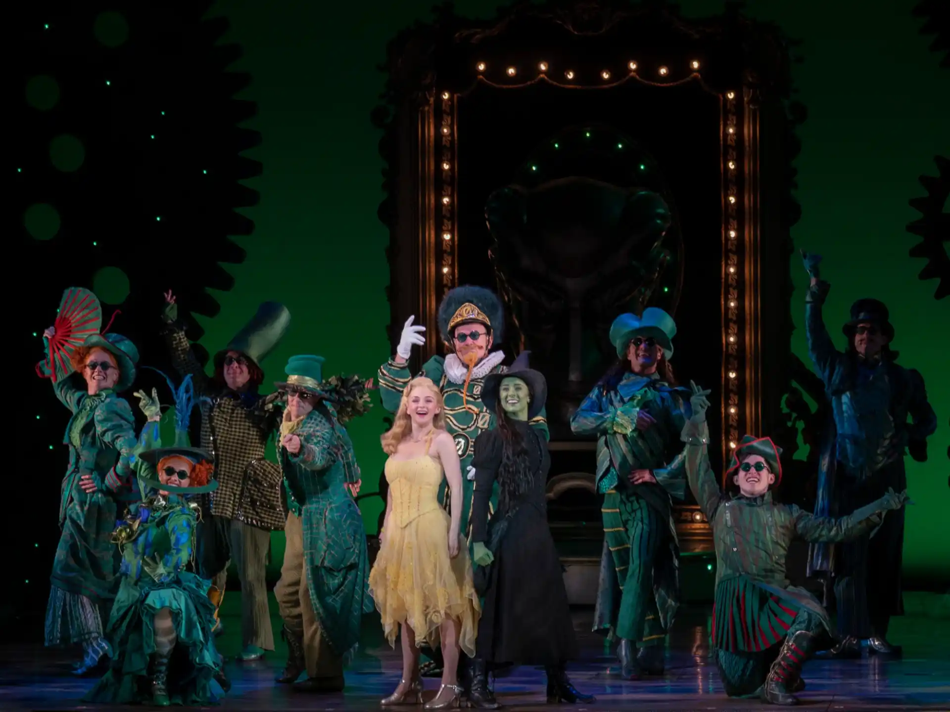 a group of people on a stage