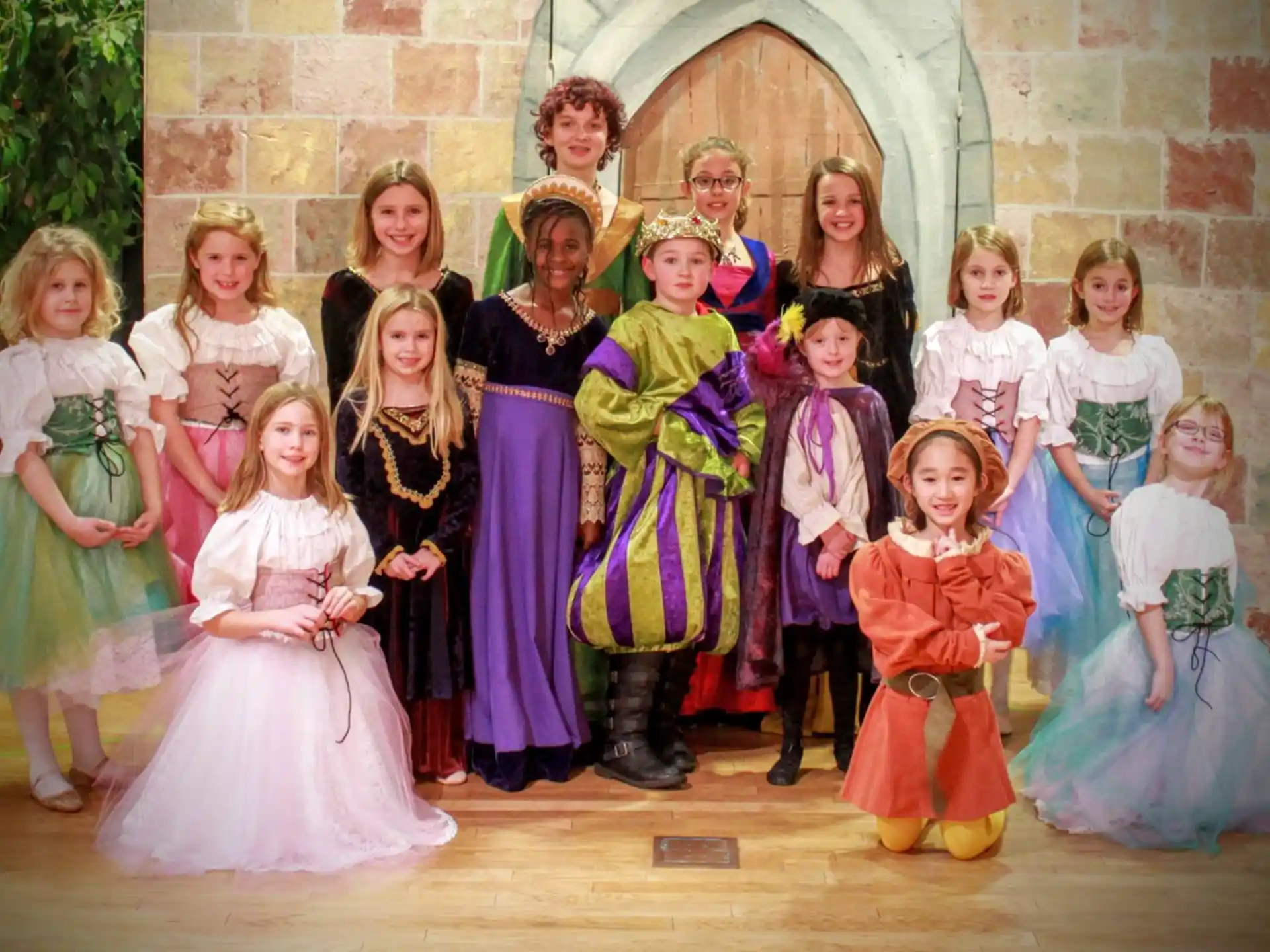 a group of people posing for a photo