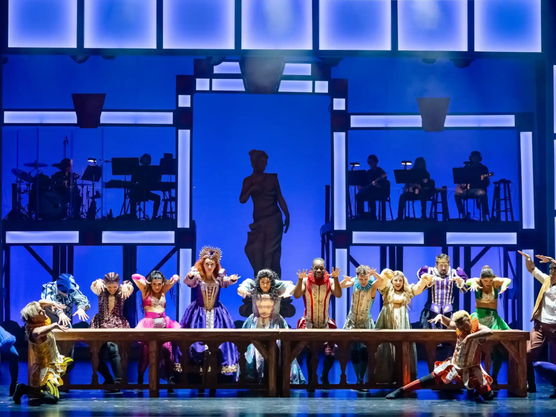 a group of people on a stage