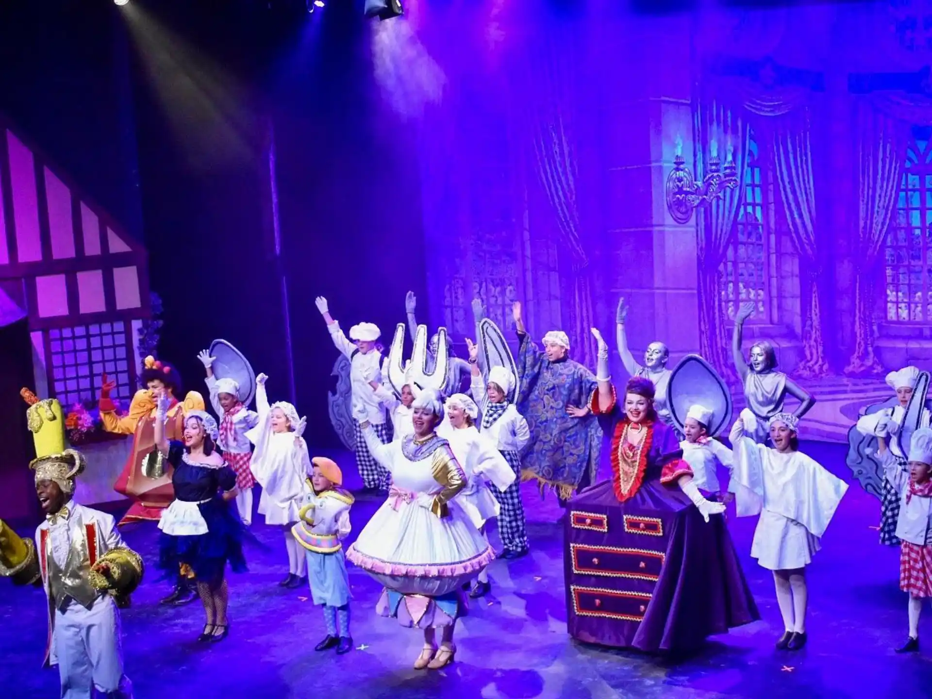 a group of people on a stage