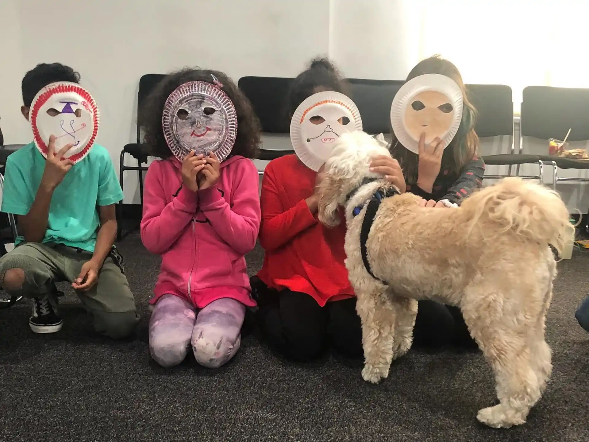 a group of people wearing clothing