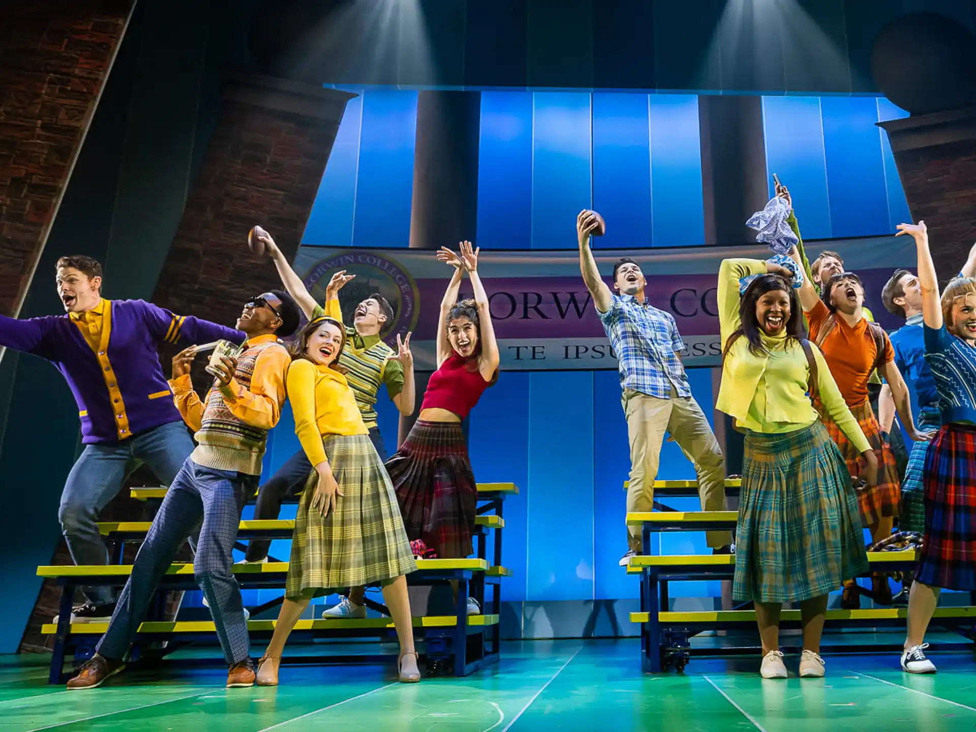 a group of people on a stage