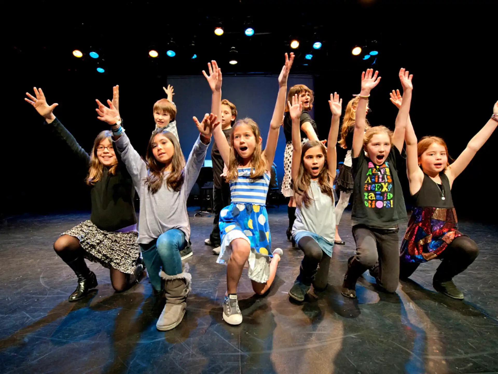 a group of people posing for the camera