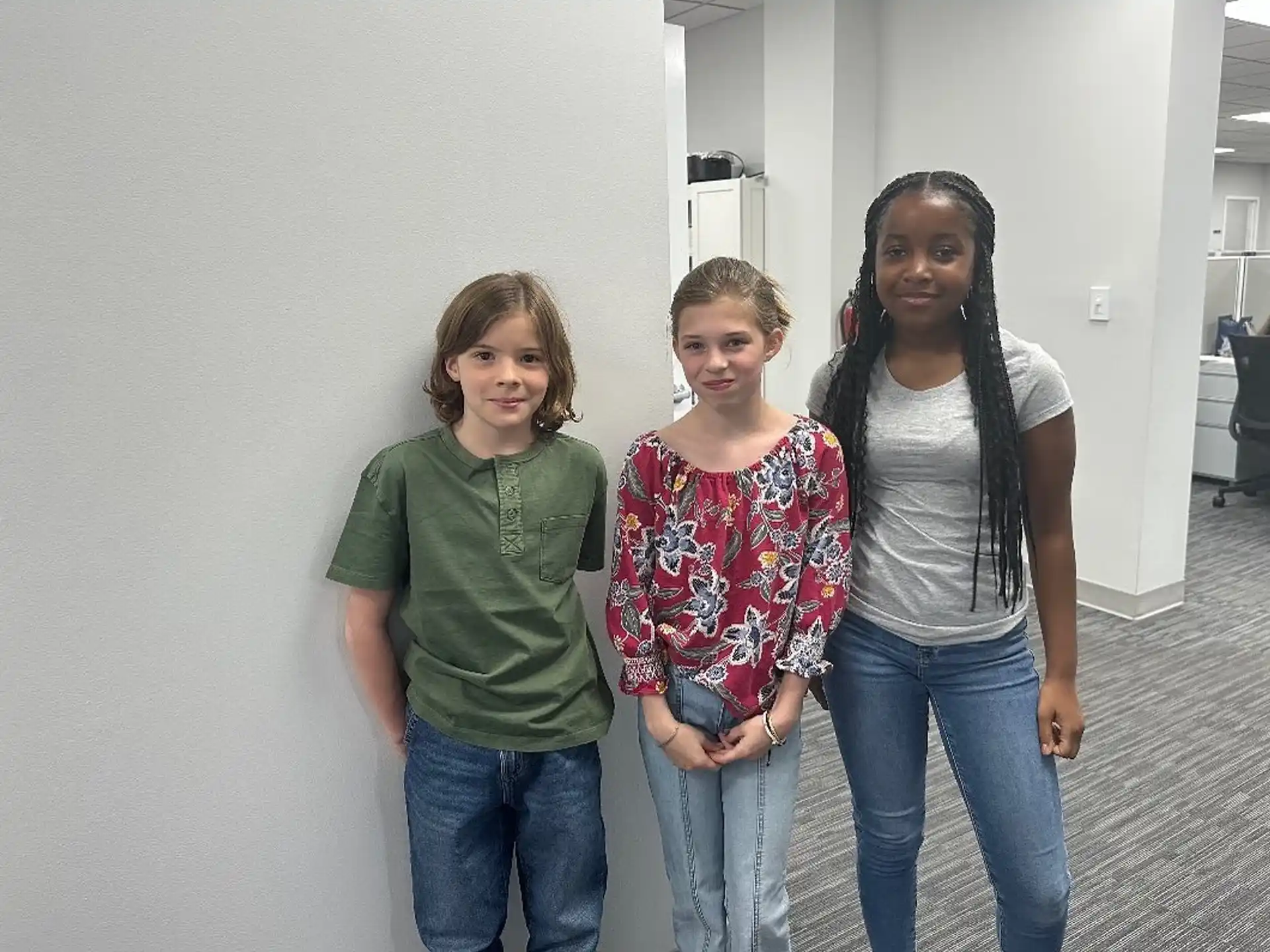 a group of people posing for the camera