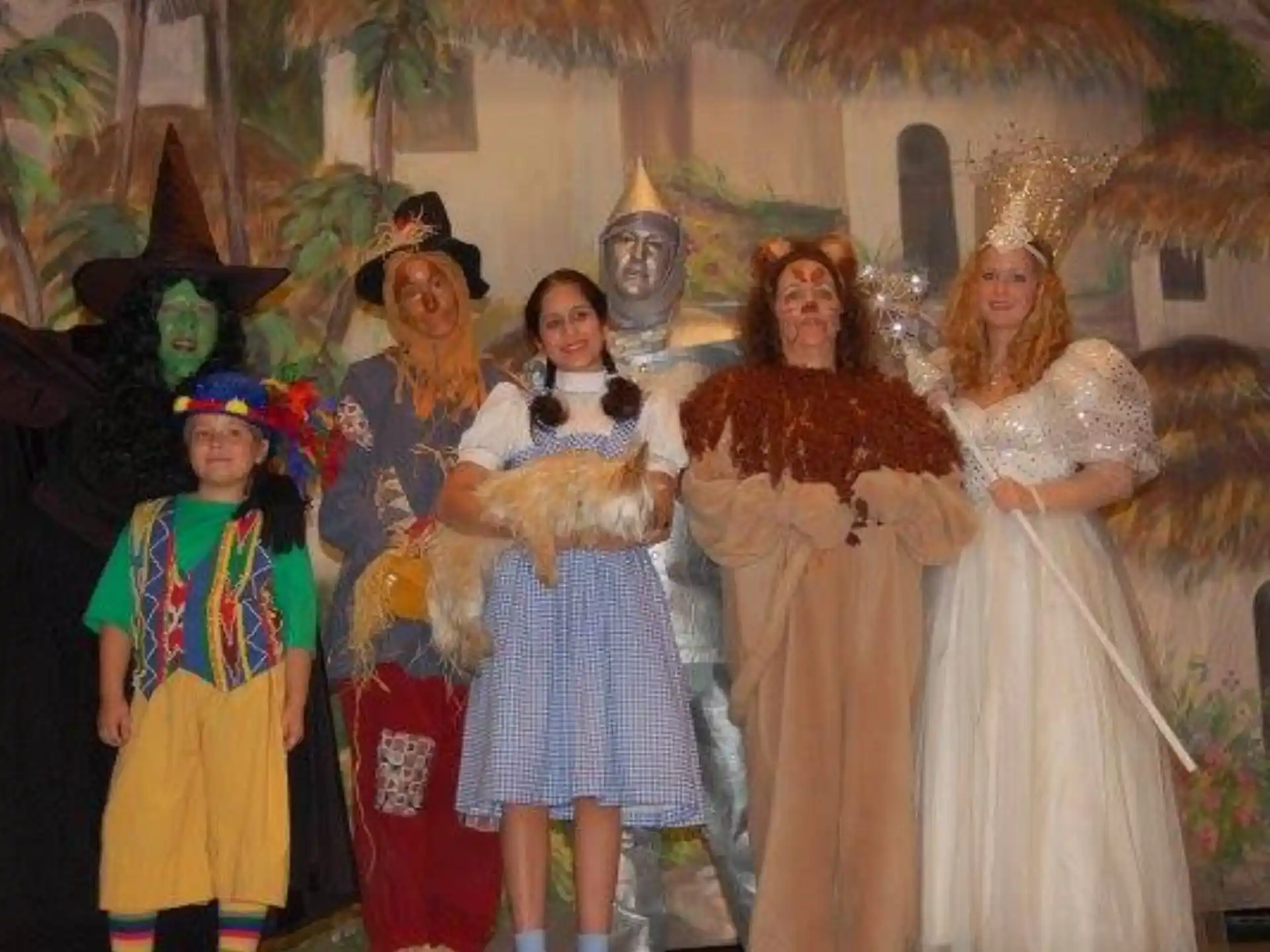 a group of people posing for a photo