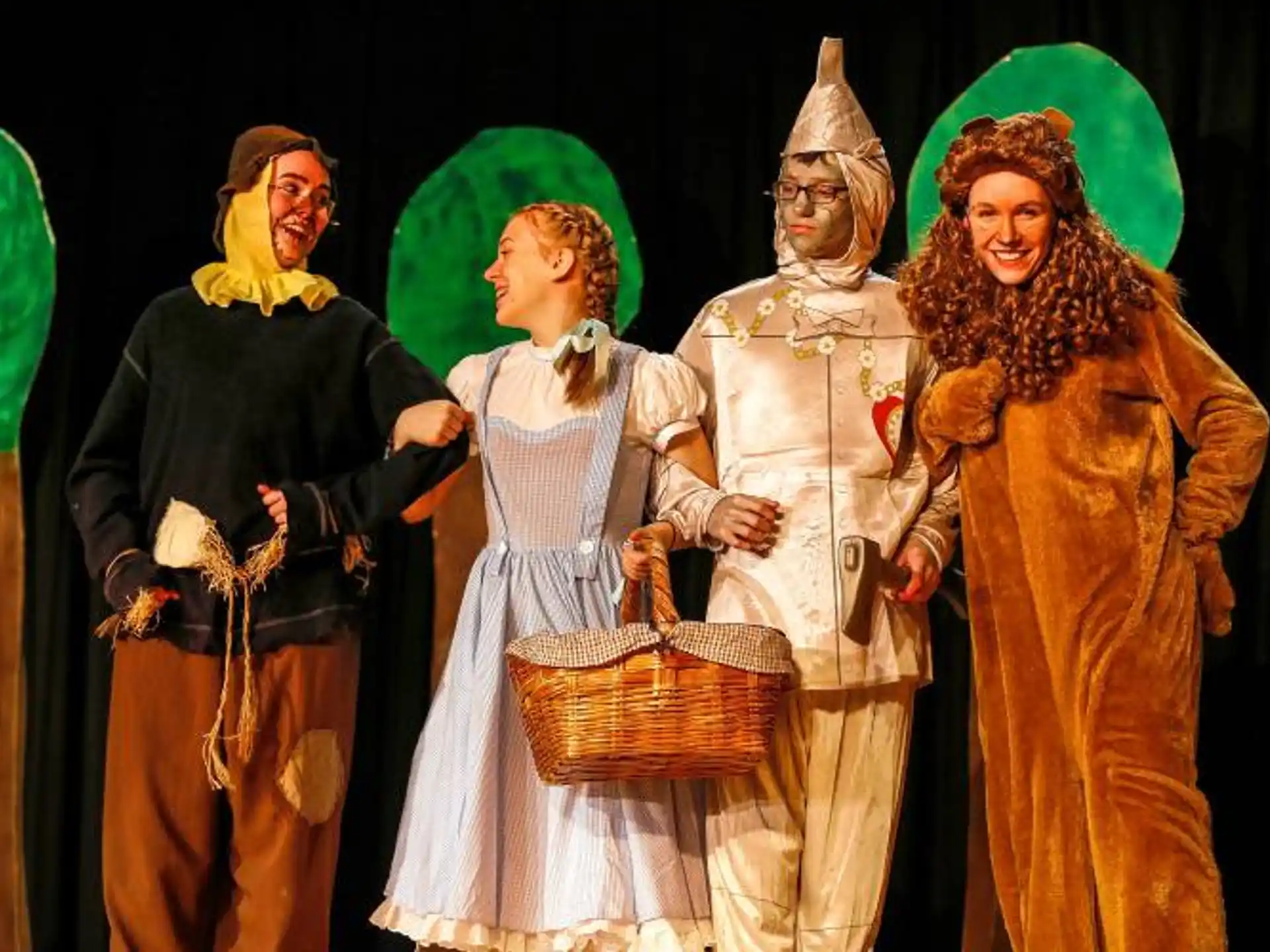 a group of people in clothing