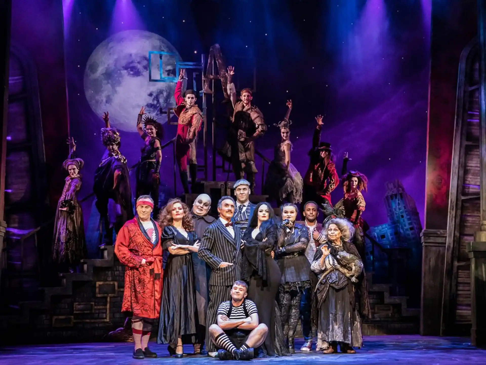 a group of people on a stage