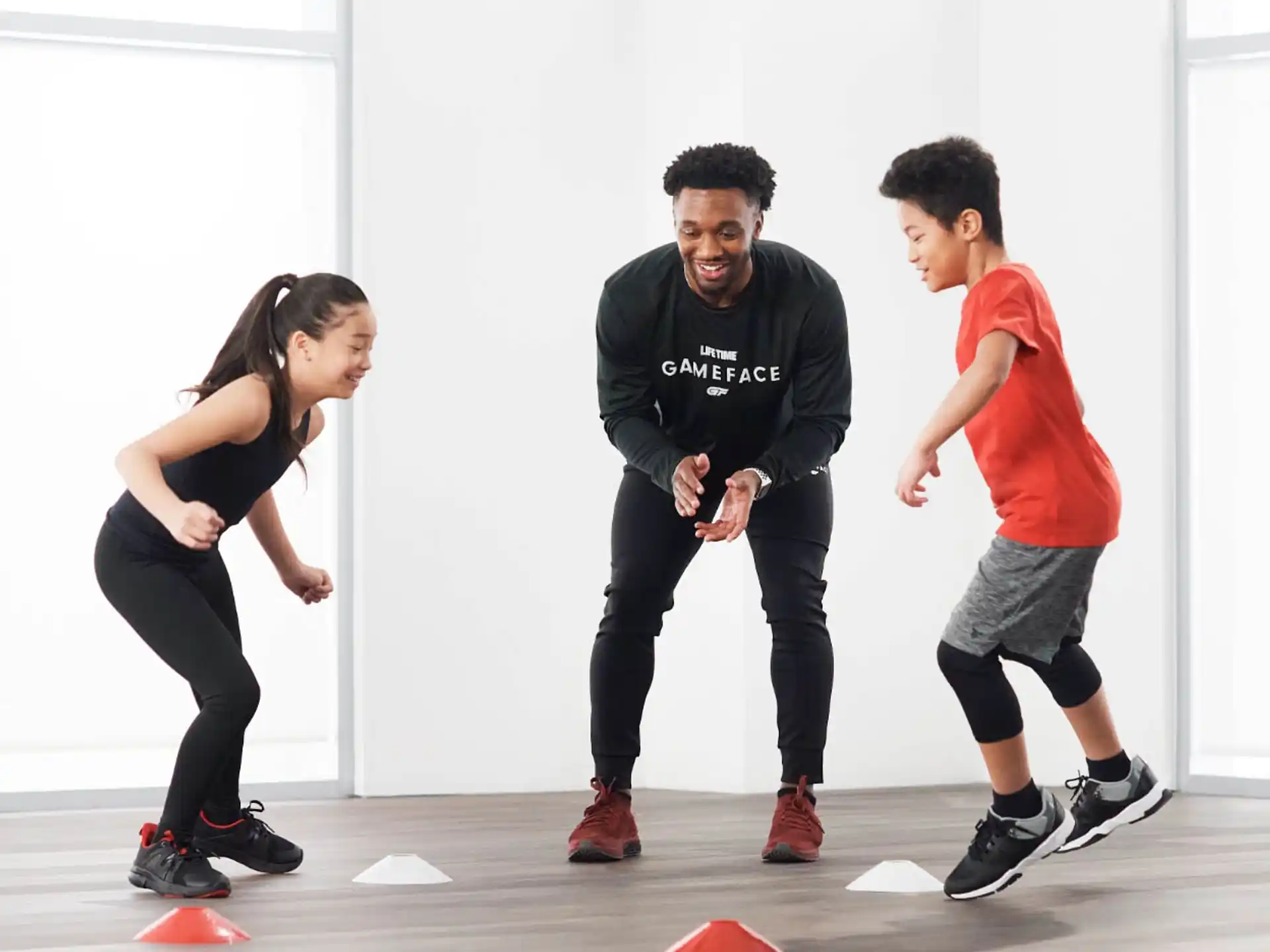 a group of people dancing