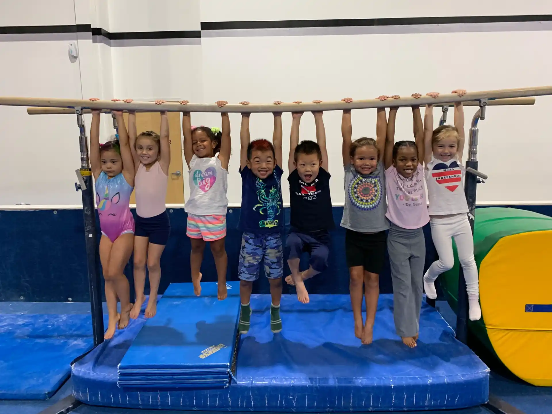 a group of children posing for a photo