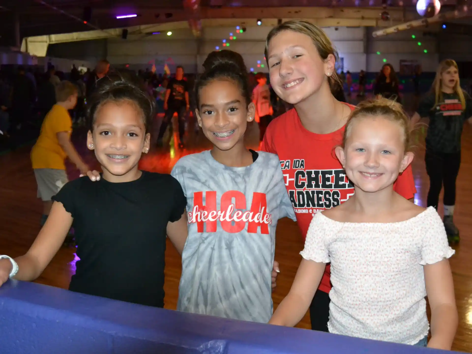 a group of children posing for a photo