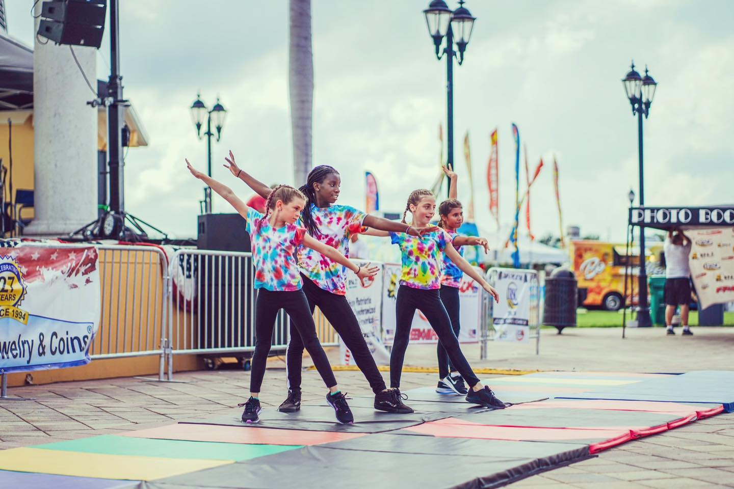 a group of people posing for a photo