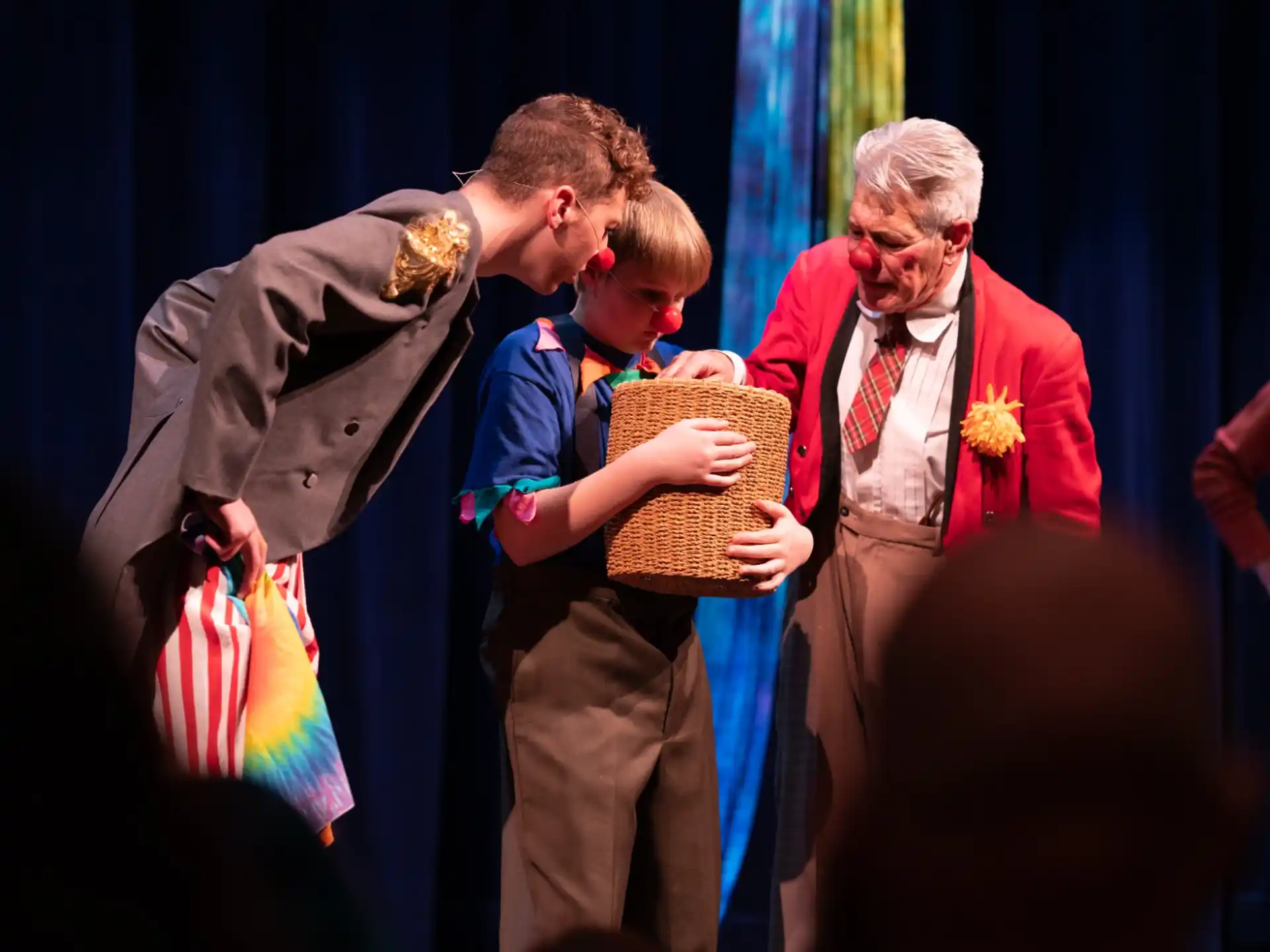 a person holding a gift box