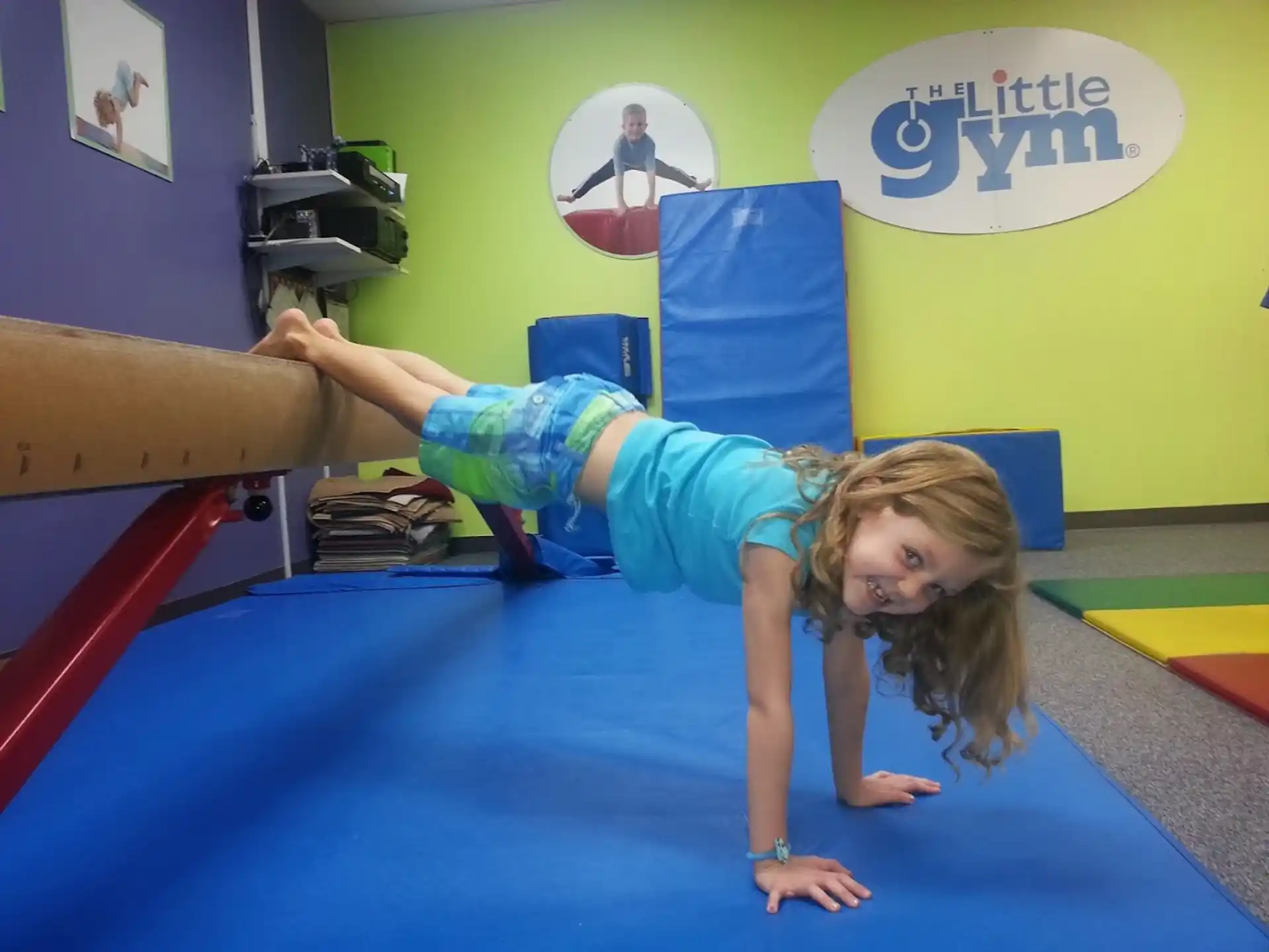 a person doing a yoga pose