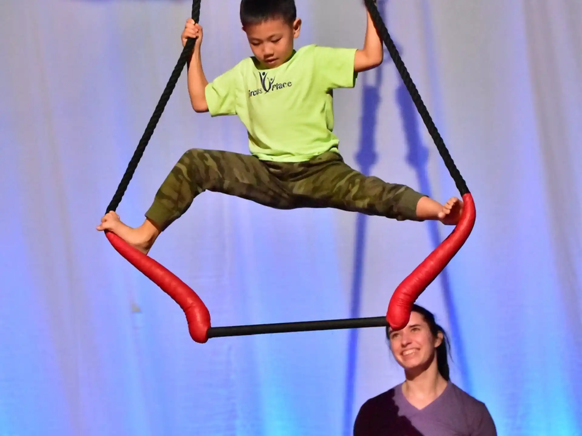 a man from a rope