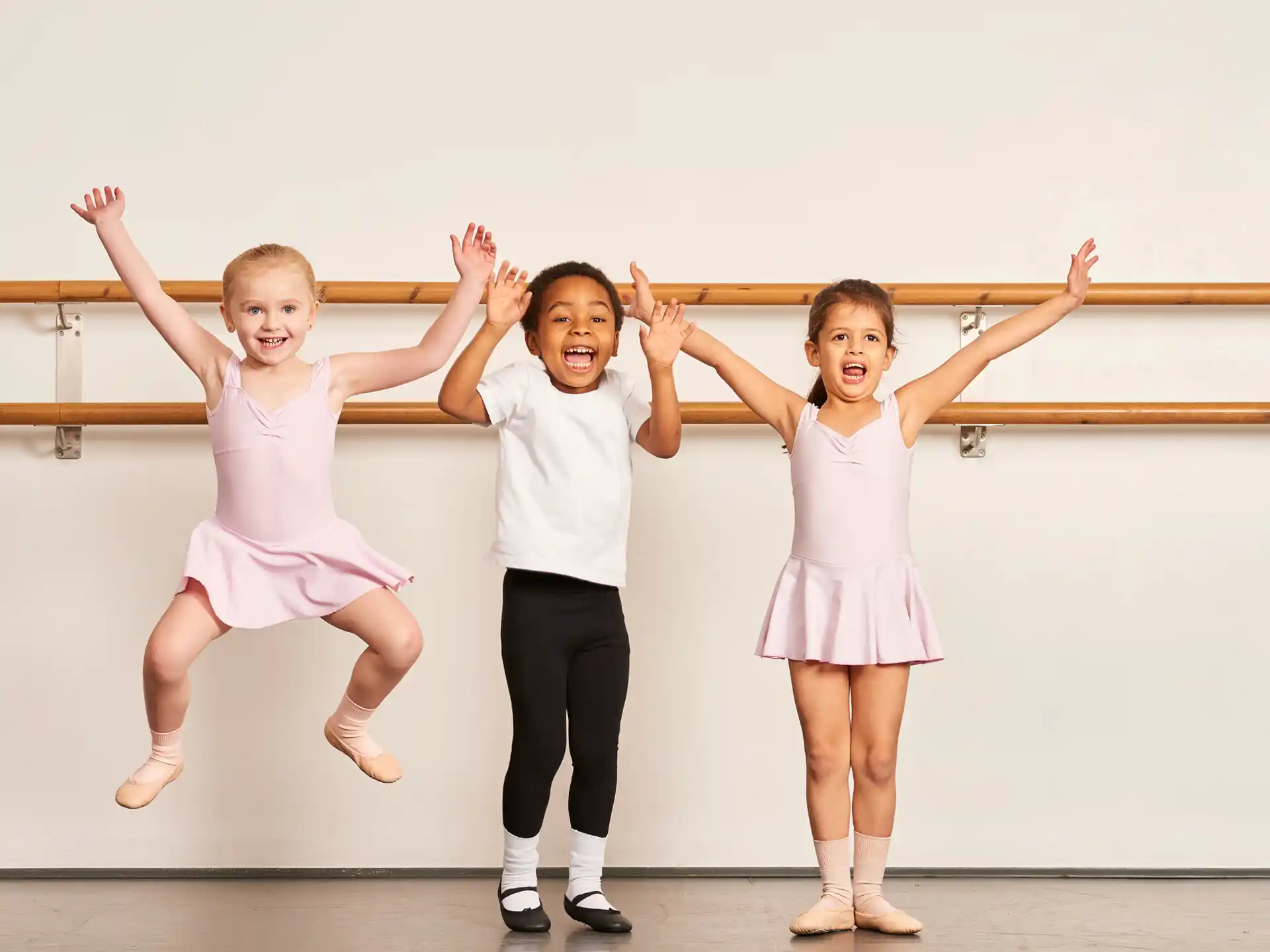 a group of children posing for a photo