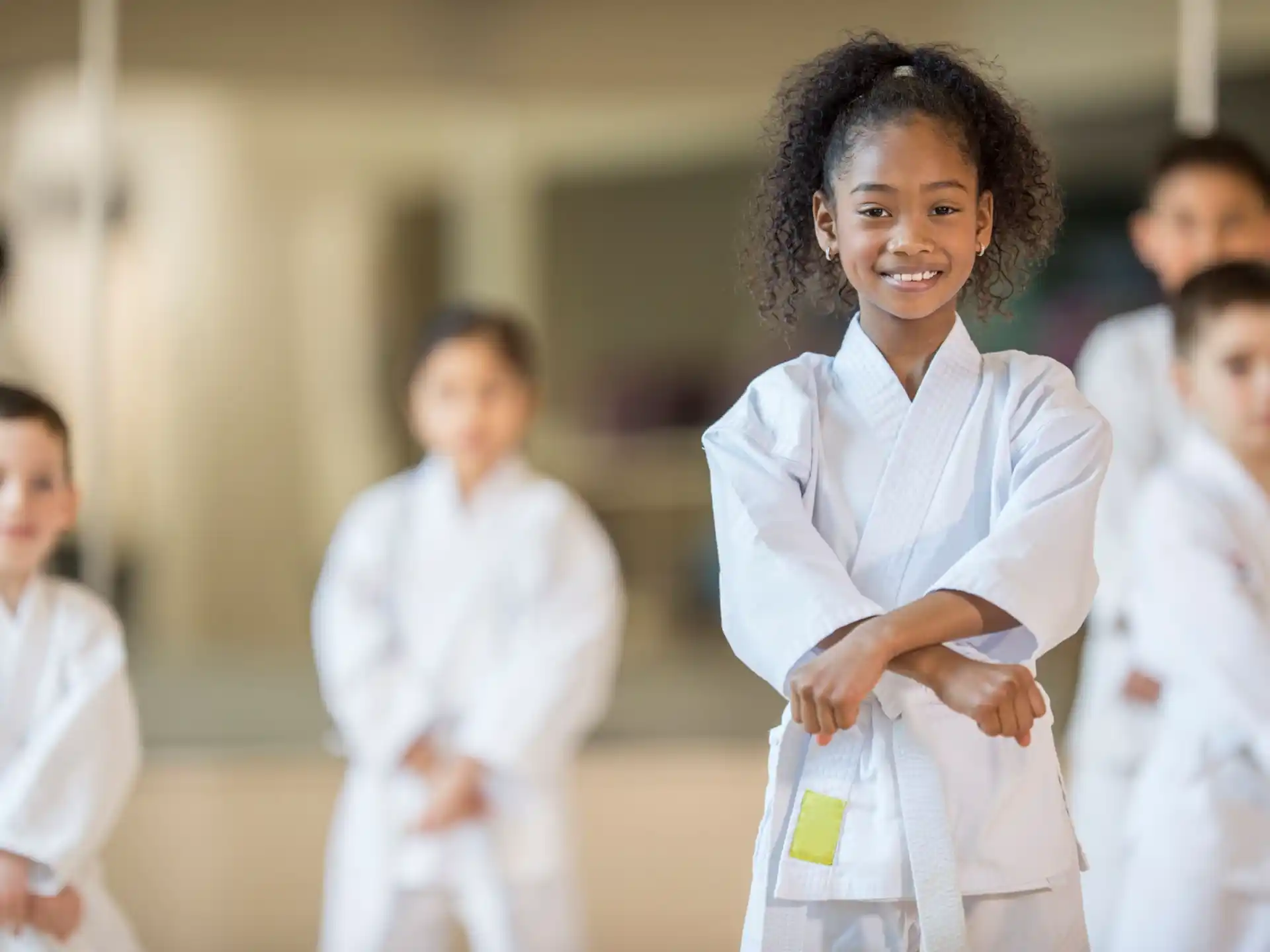 a person in a white coat