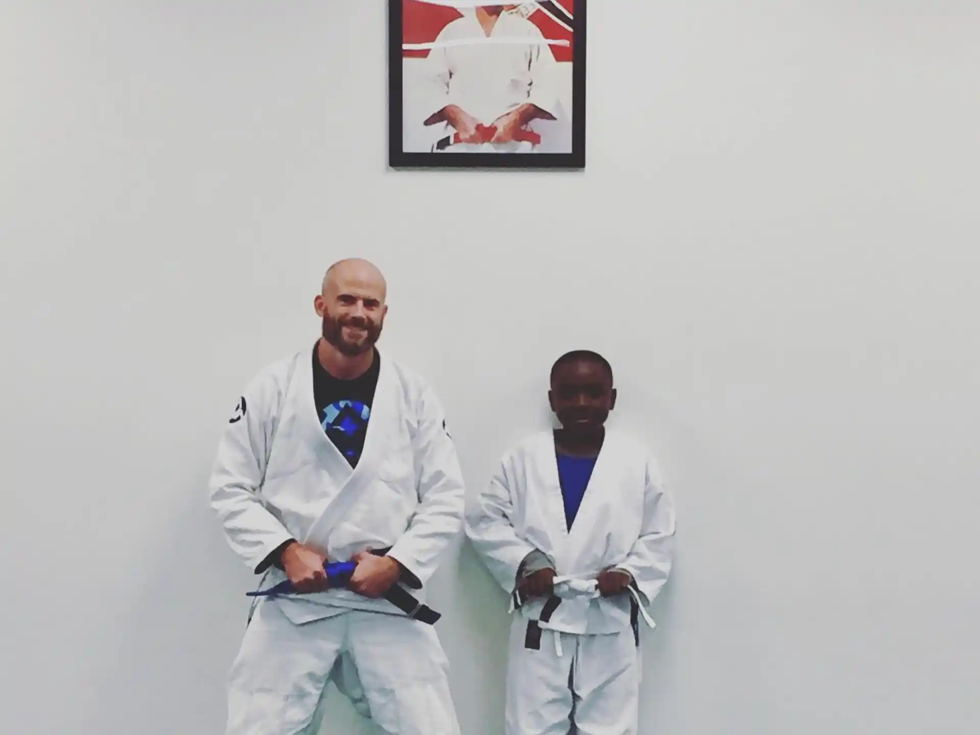 a few men in white lab coats