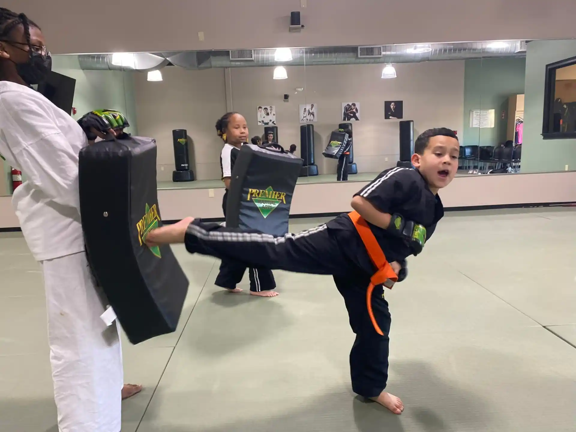 a man in a martial arts uniform