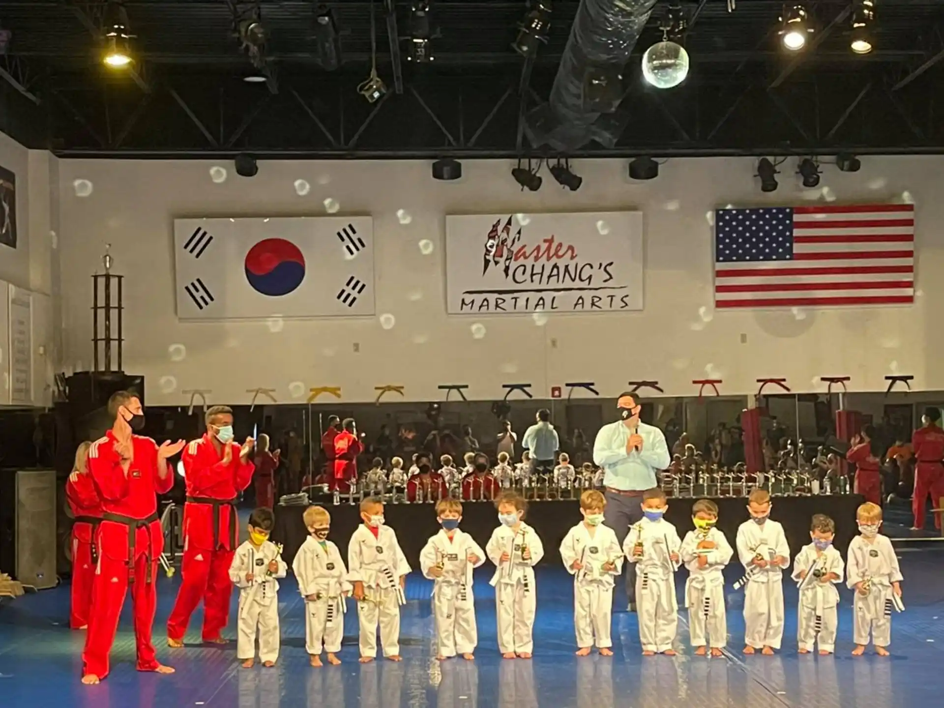 a group of people in uniform